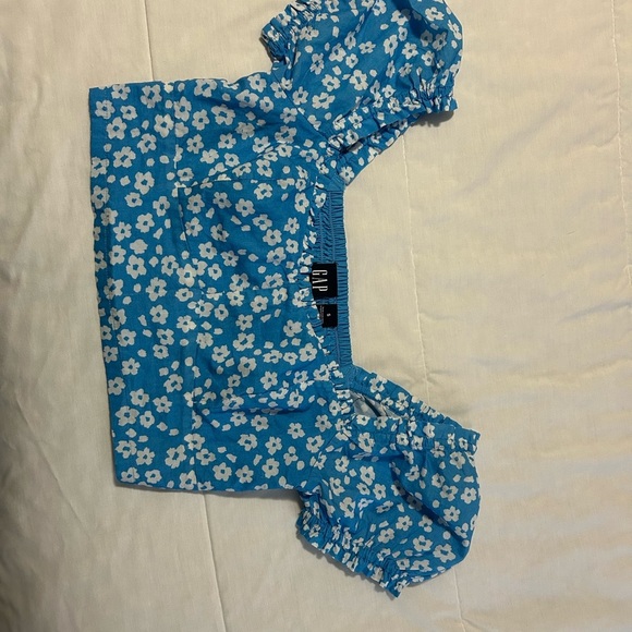 NWT GAP Floral Crop Top - Picture 3 of 8
